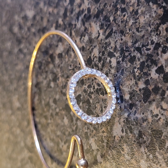 XO Gold + Diamond Bracelet - Picture 3 of 5